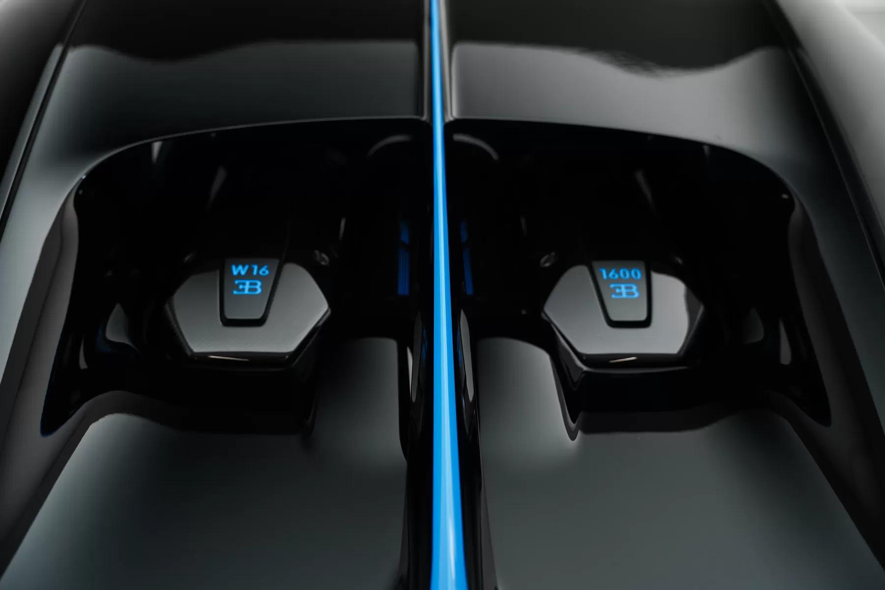 Bugatti Chiron Super Sport exterior detail.